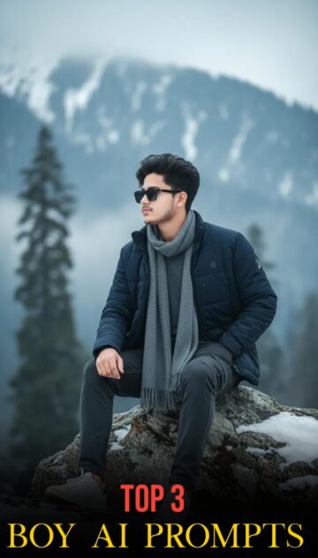Boy Photo Editing Ai Prompt