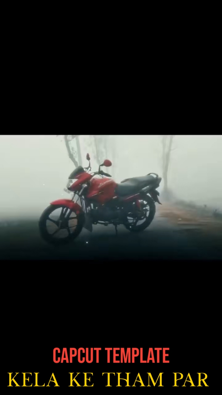 Kela Ke Tham Par New CapCut Template