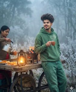 winter boy ai photo editing