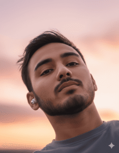 Man Flying for Sky Ai Video Editing