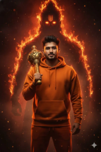 Bajrang Bali Gym AI Photo Editing