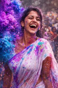 Holi photo editing trend