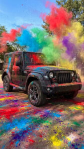 Car Holi Ai Photo Editing Prompt