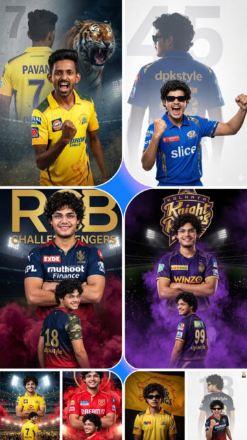 All IPL Team Ai Photo Editing Prompts