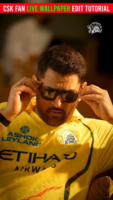 CSK Fan Live Wallpapr