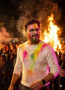 Holi Ai Photo Editing