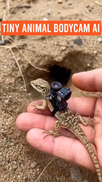Viral Micro Camera Mount Animal Videos Using Ai