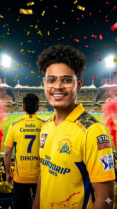 AI Cricket Photo Editing