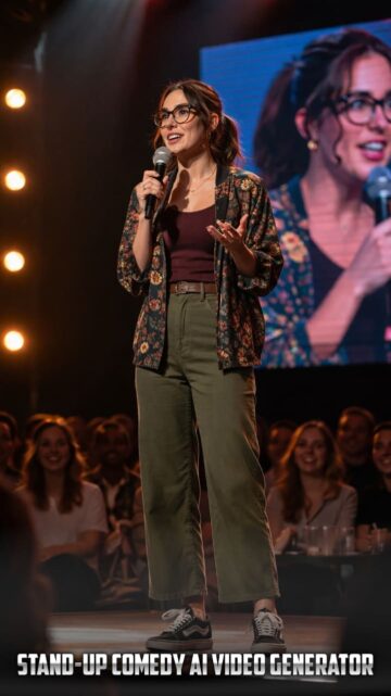 Stand-Up Comedy AI Video Generator