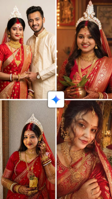 Trending Couple Wedding Photo Editing Ai Prompts