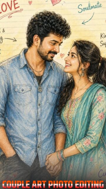 AI Love Story Photo Editing
