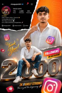 Instagram Milestone Poster Kaise Banaye