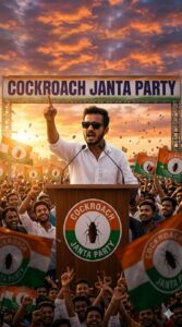 Cockroach Janata Party Ai Photo Editing Prompt