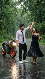Romantic Couple AI Prompt