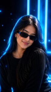 Blue Portrait AI Prompt