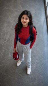 Spider man photo prompt