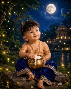 Baby Krishna AI Photo Editing
