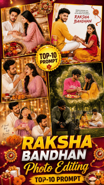 Raksha Bandhan AI Photo Editing Prompts 2026