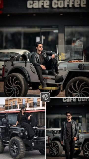 Instagarm Trending Jeep Photo Ai Prompt