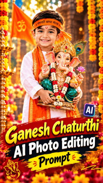 Ganesh Chaturthi AI Photo Editing Prompt 2026